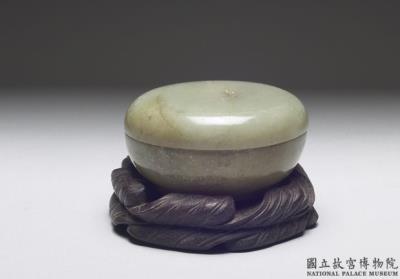 图片[3]-Bluish white jade box for seal paste-China Archive